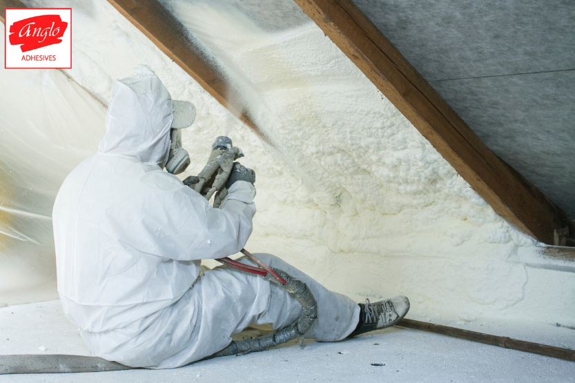 foam insulation with adhesive